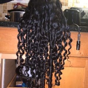 40”Inch Drop curl lace wig 💋